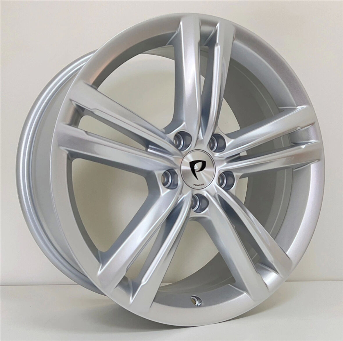 8 X 18 BKY-1139 5X112 ET48 57.1 SILVER XL