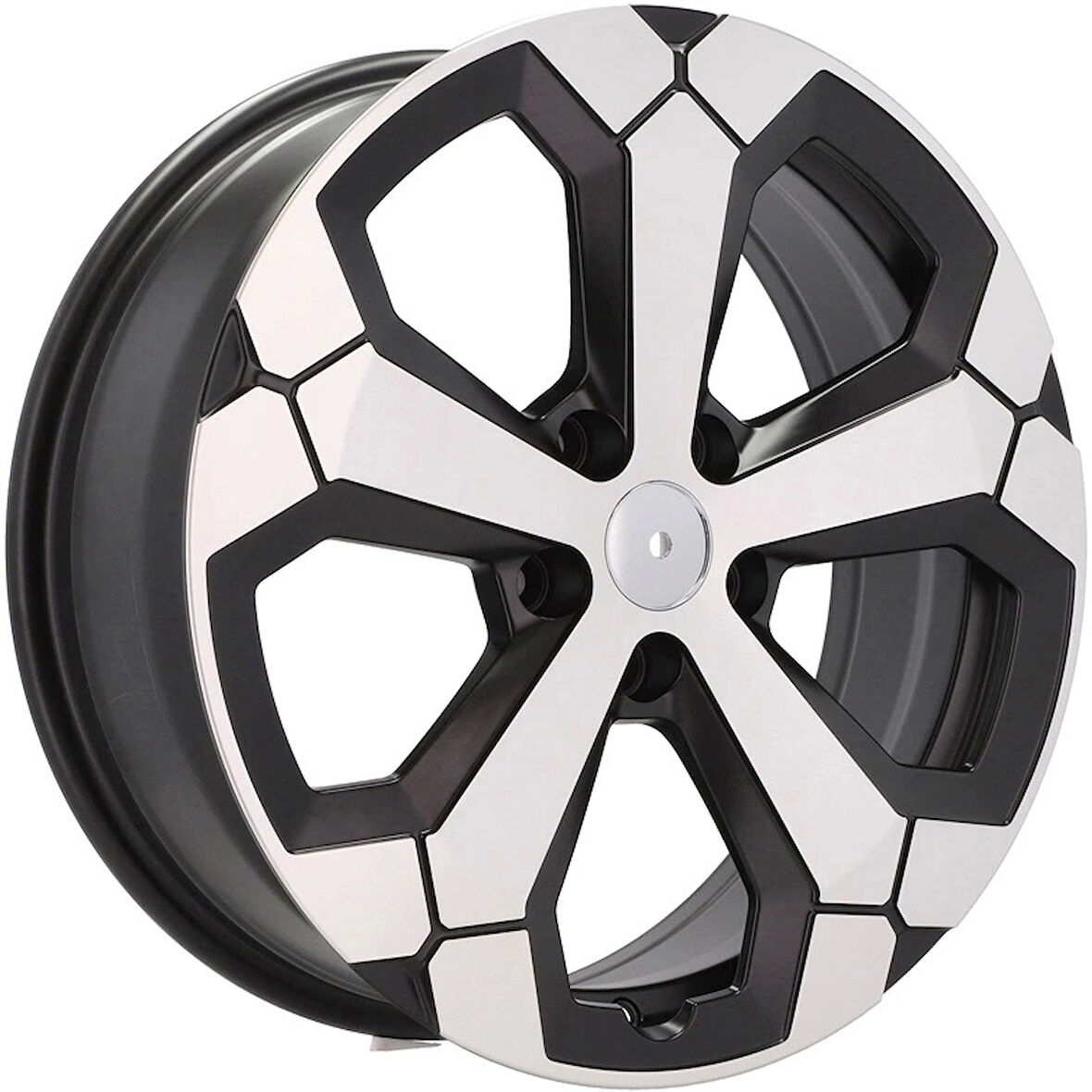 6.5 X 16 BKY-1274 5X114.3 ET40 66.1 BLACK MACHINED XL