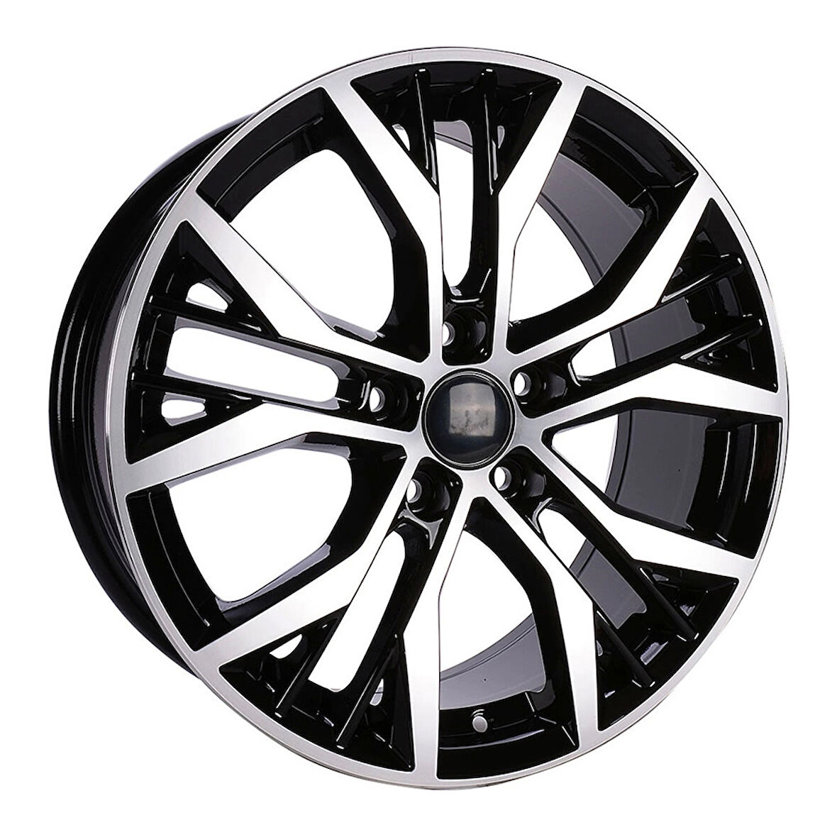 7 X 16 BK-713 5X100 ET35 57.1 BLACK MACHINED XL