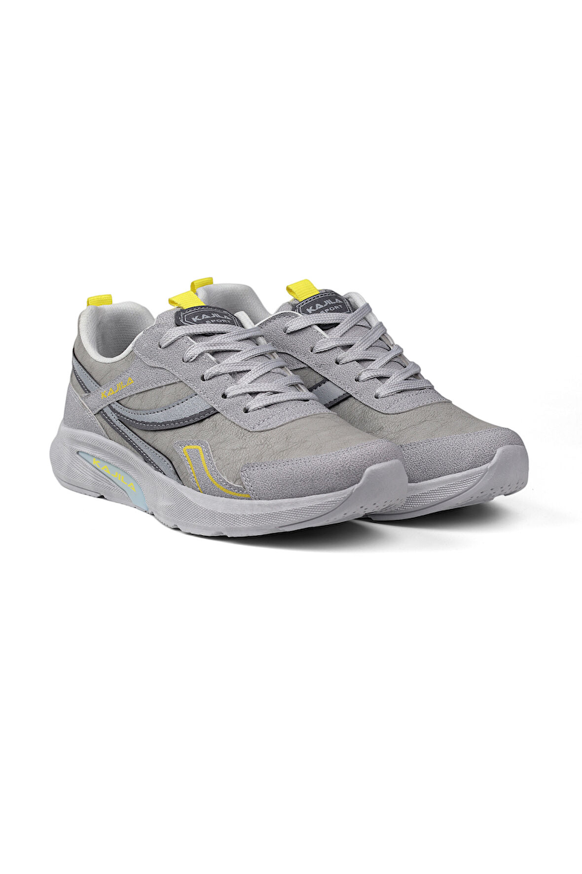 Unisex Buz Sarı Özel Tasarım Modern Konforlu Rahat Sneaker Günlük Yürüyüş Ayakkabısı