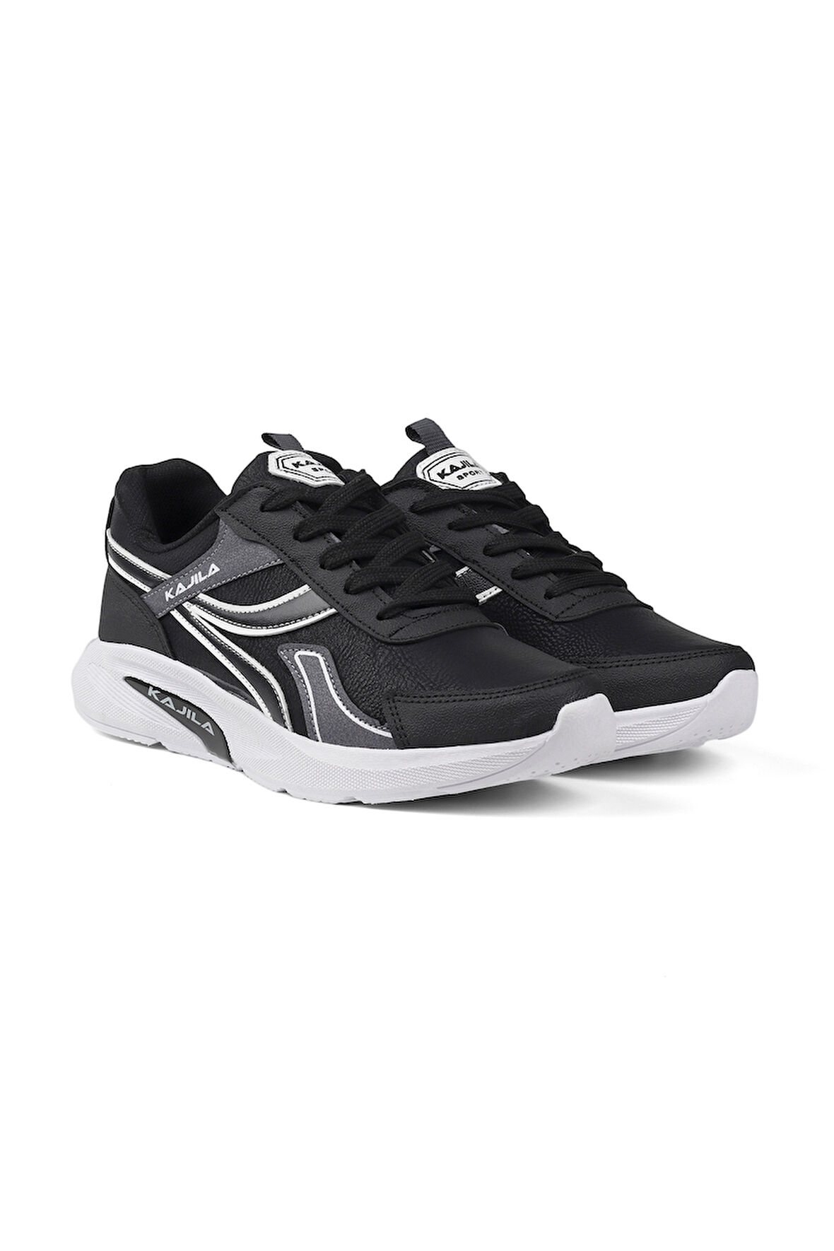 Unisex Siyah Füme Özel Tasarım Modern Konforlu Rahat Sneaker Günlük Yürüyüş Ayakkabısı