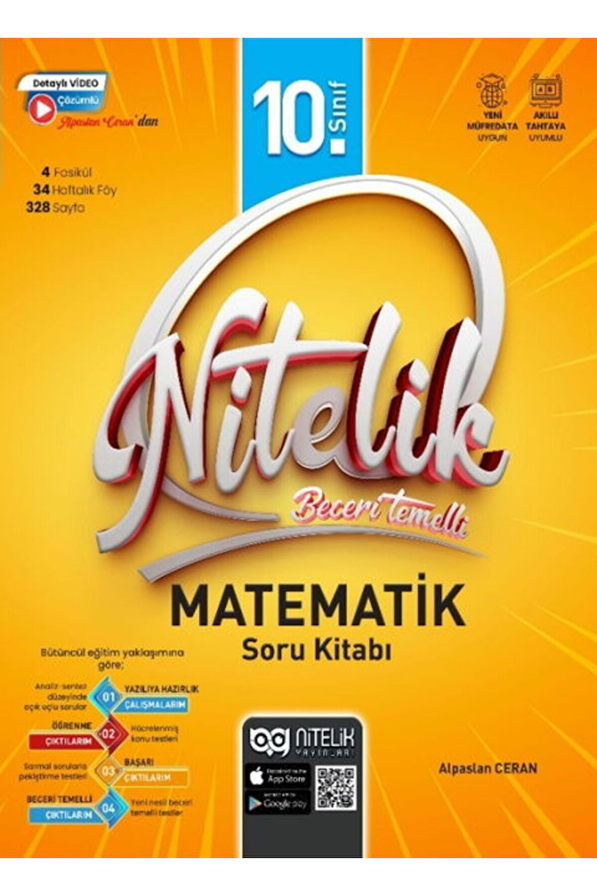 Nitelik Yayınları 10. Sınıf Matematik Beceri Temelli Soru Kitabı/2025