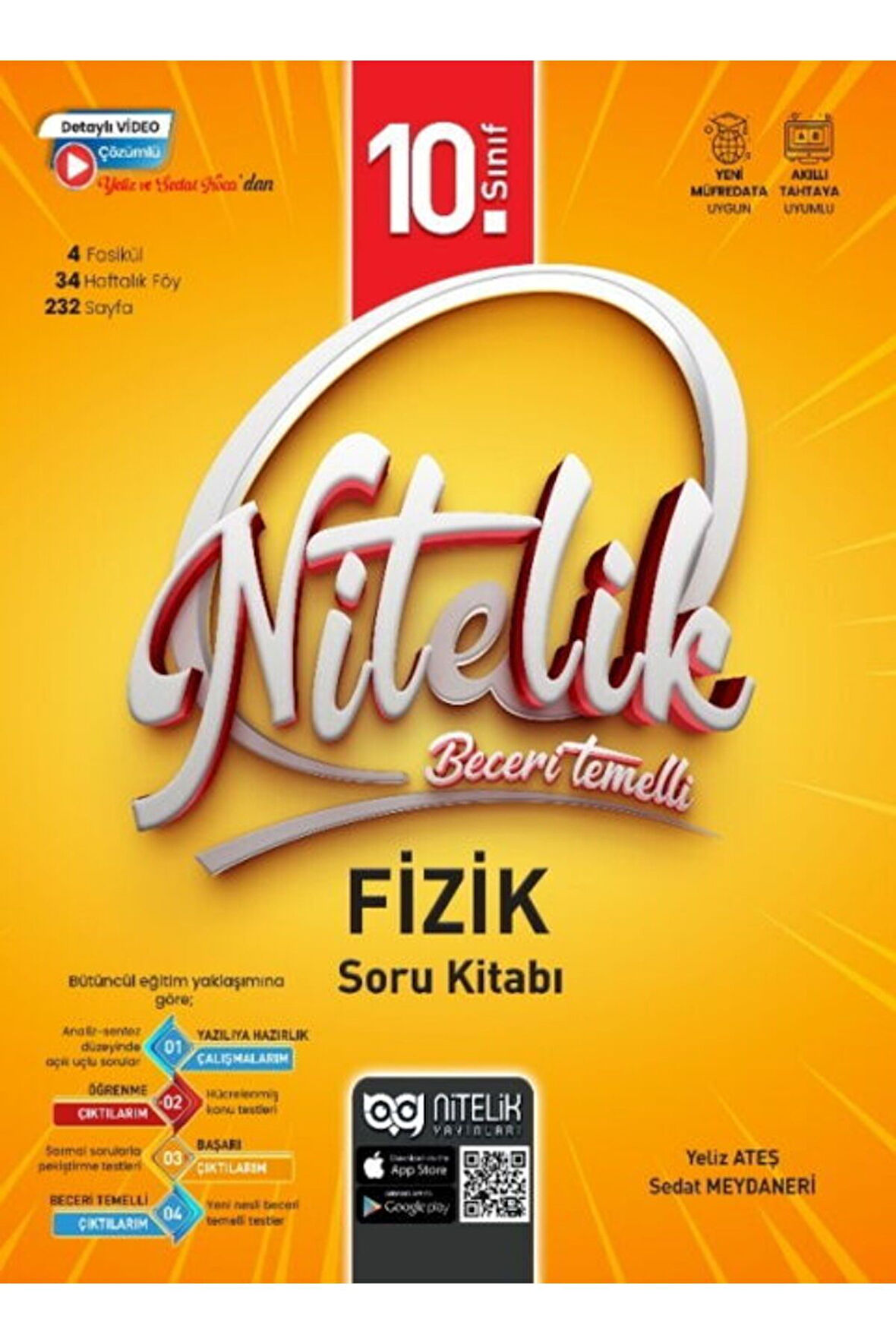Nitelik Yayınları 10. Sınıf Fizik Beceri Temelli Soru Kitabı