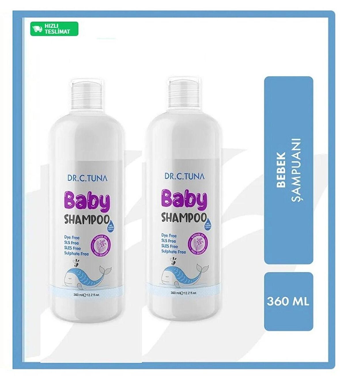 Farmasi Bebek Şampuanı 360 ml x 2 Adet