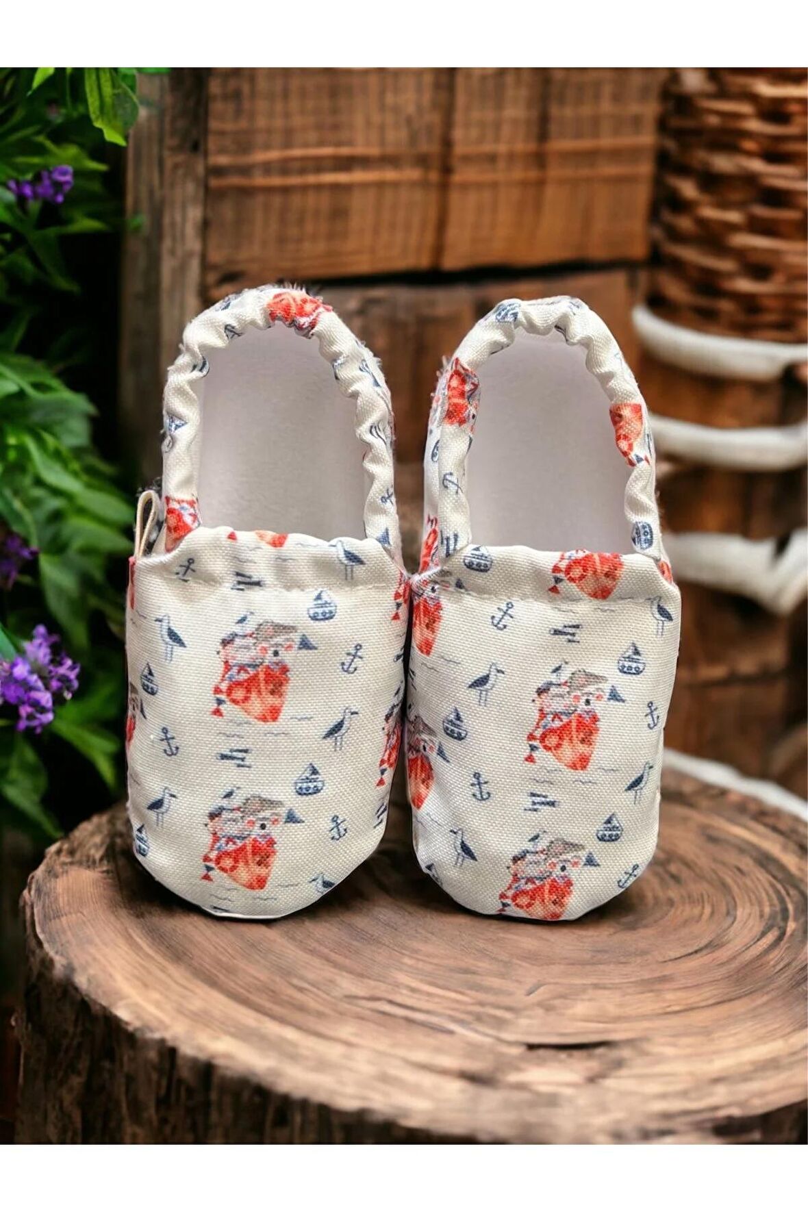 Gemi Arkadaşları Organik Pamuk Kreş-Ev Patiği