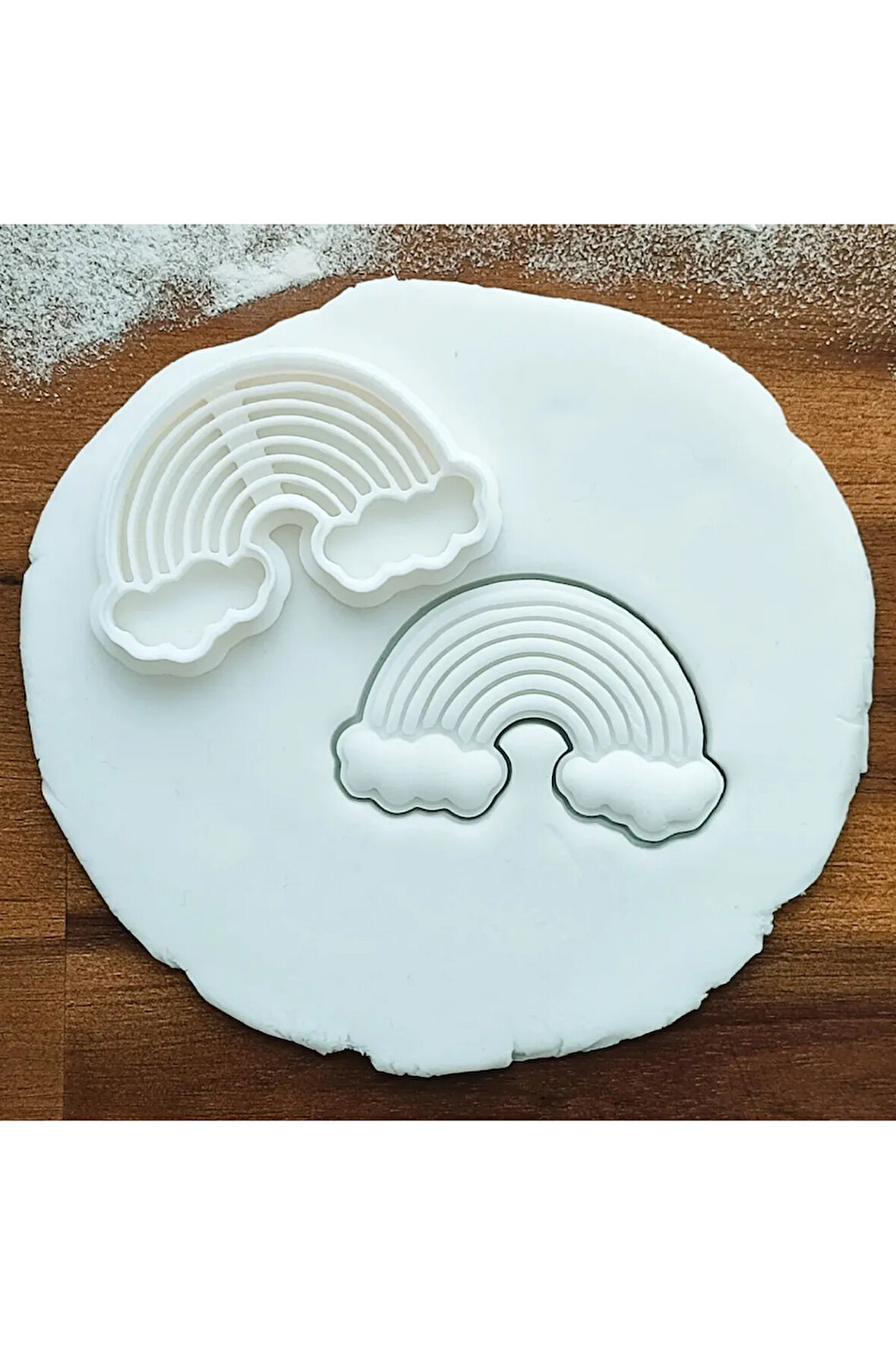 Just3dprintings Gökkuşağı Şekilli Kurabiye Kalıbı