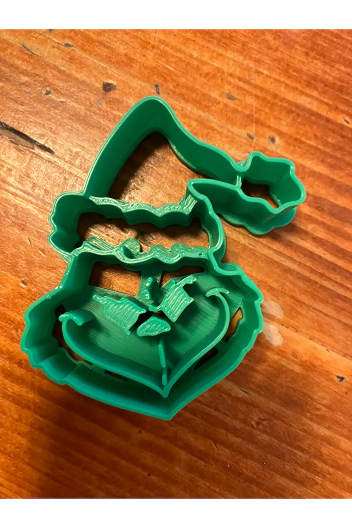 Just3dprintings Grinch Karakteri Şekilli Kurabiye Kalıbı