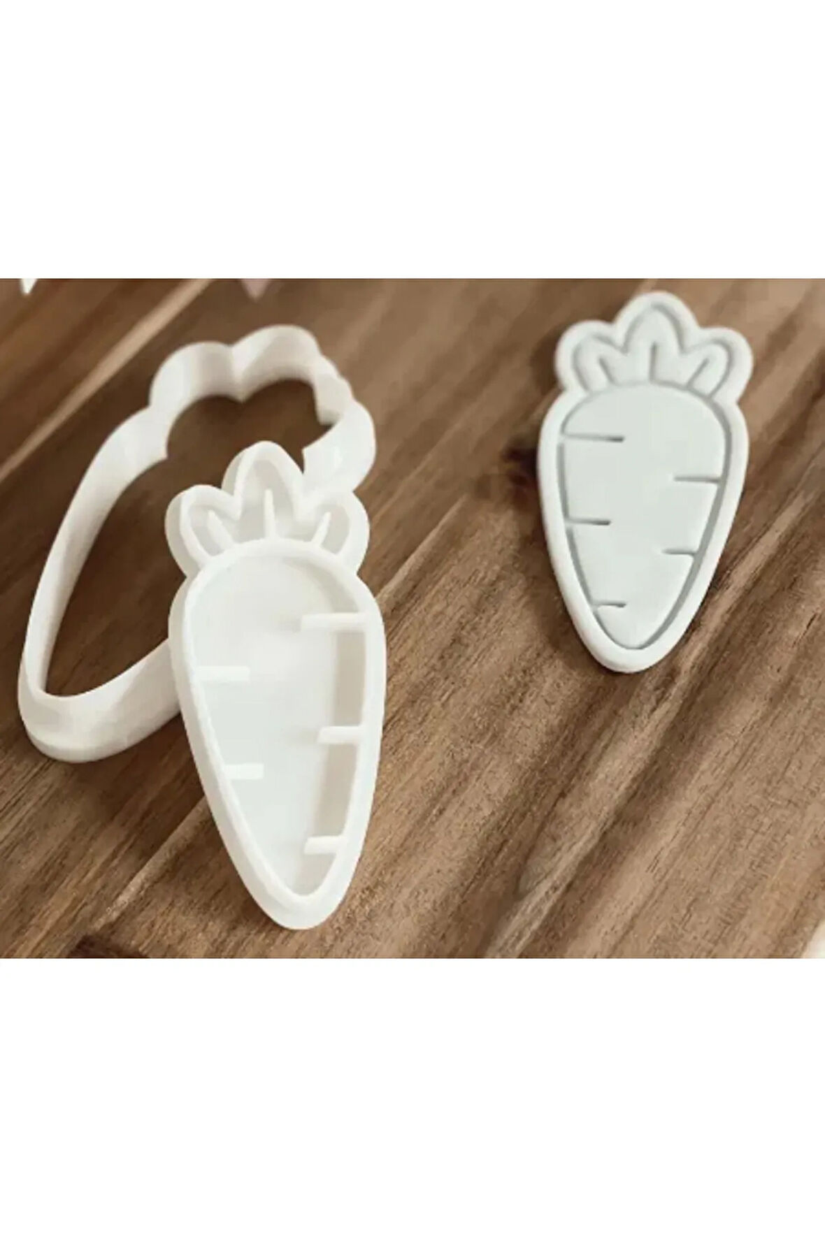 Just3dprintings Havuç Şekilli Kurabiye Kalıbı