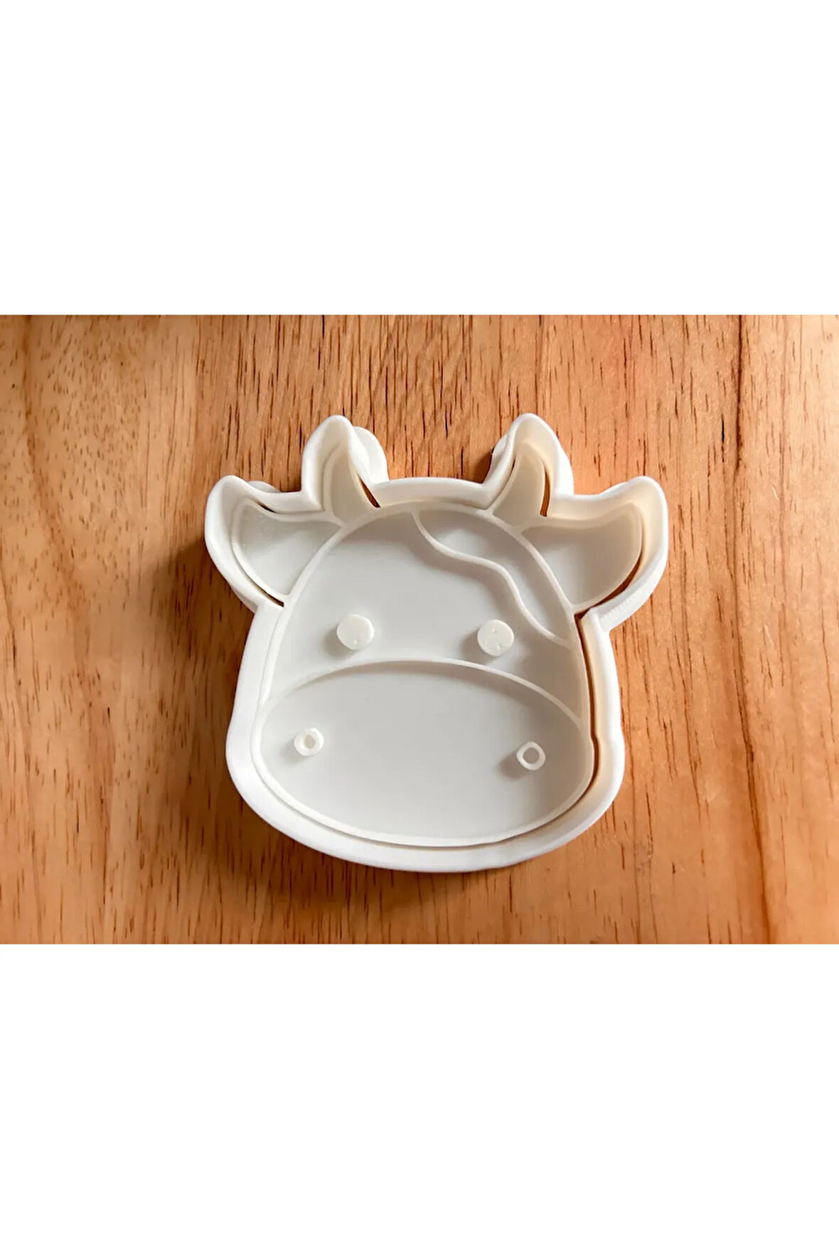 Just3dprintings İnek Şekilli Kurabiye Kalıbı