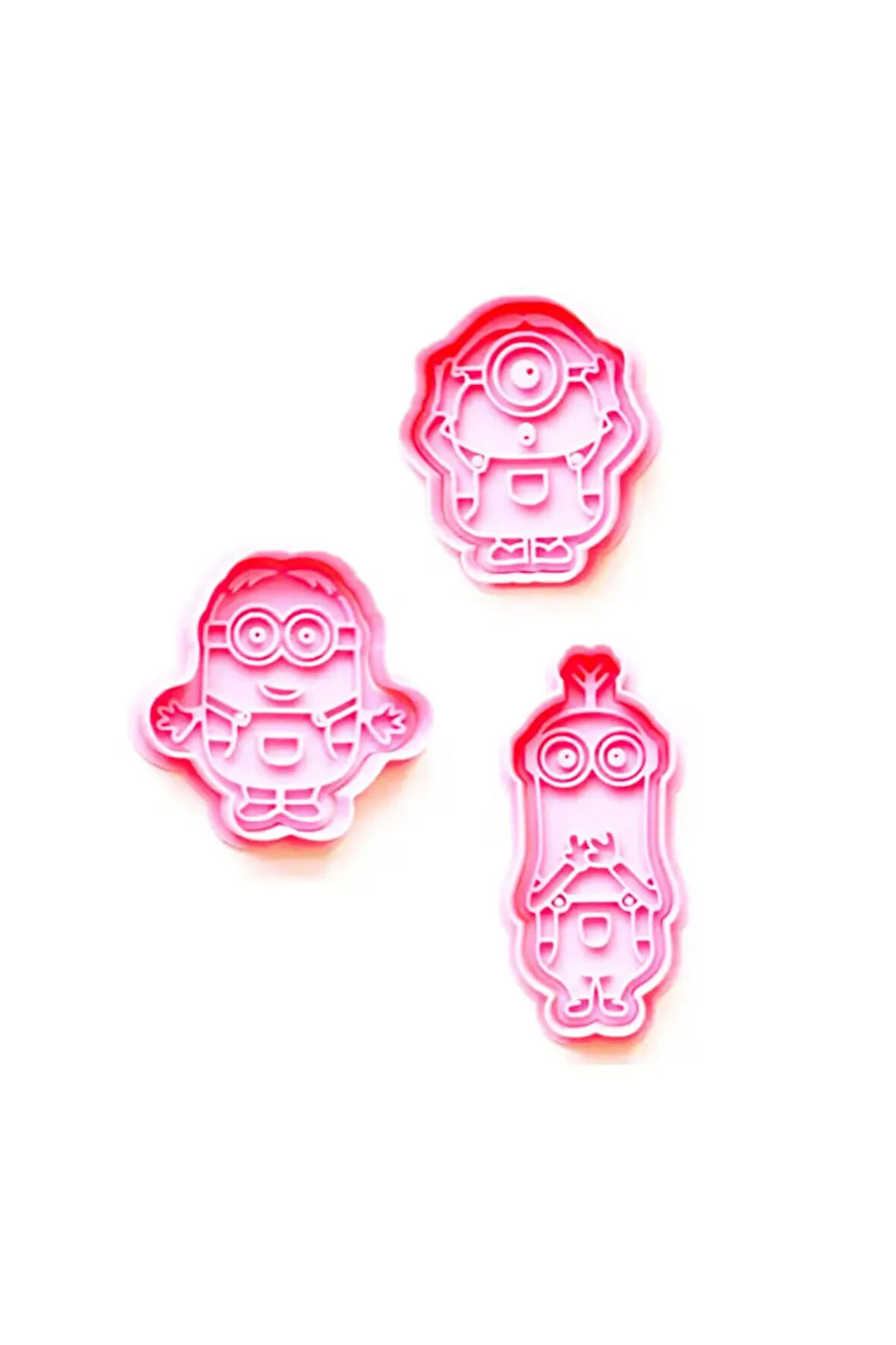 Just3dprintings Minions Kurabiye Kesici Kalıp