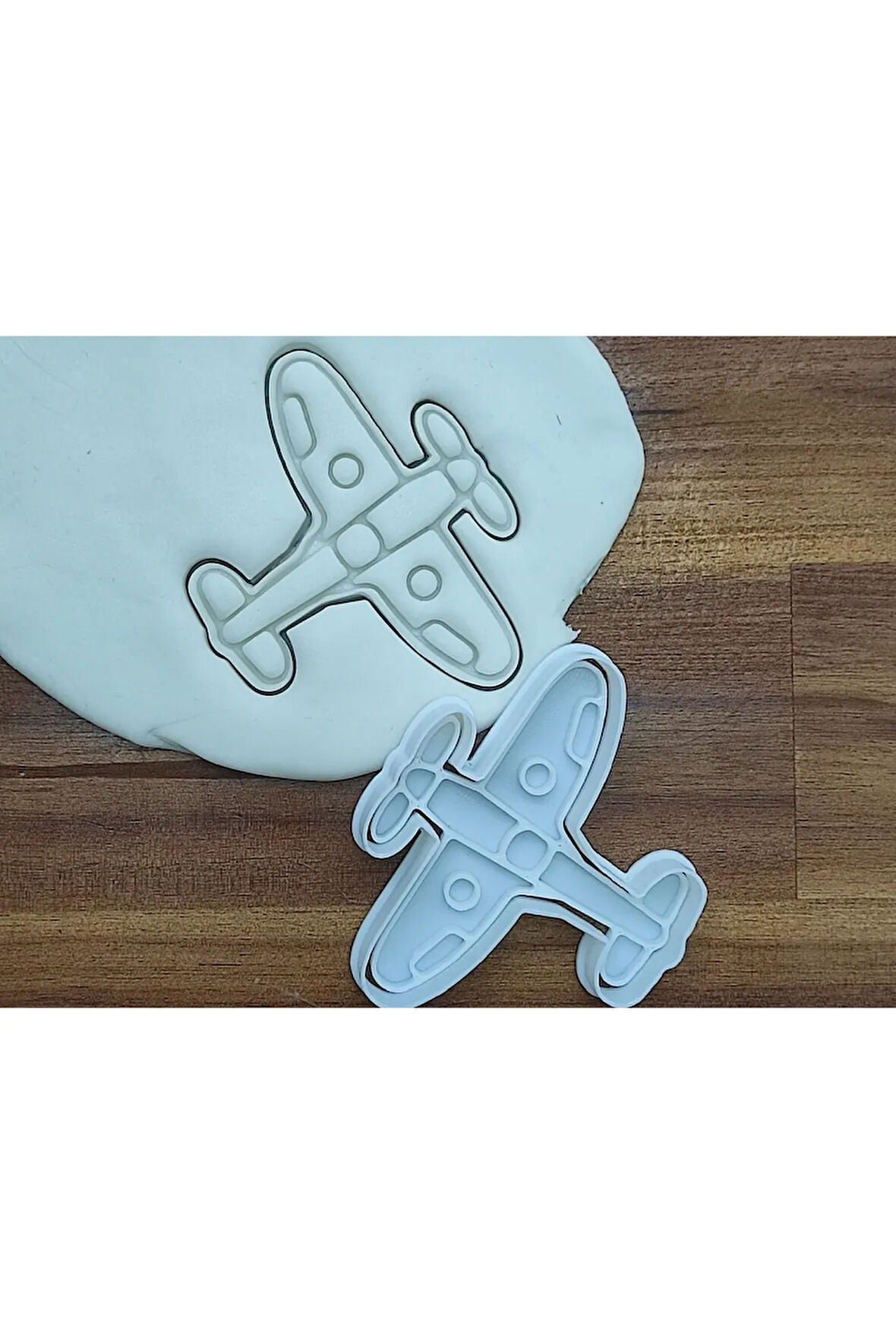 Just3dprintings Uçak Şekilli Kurabiye Kalıbı
