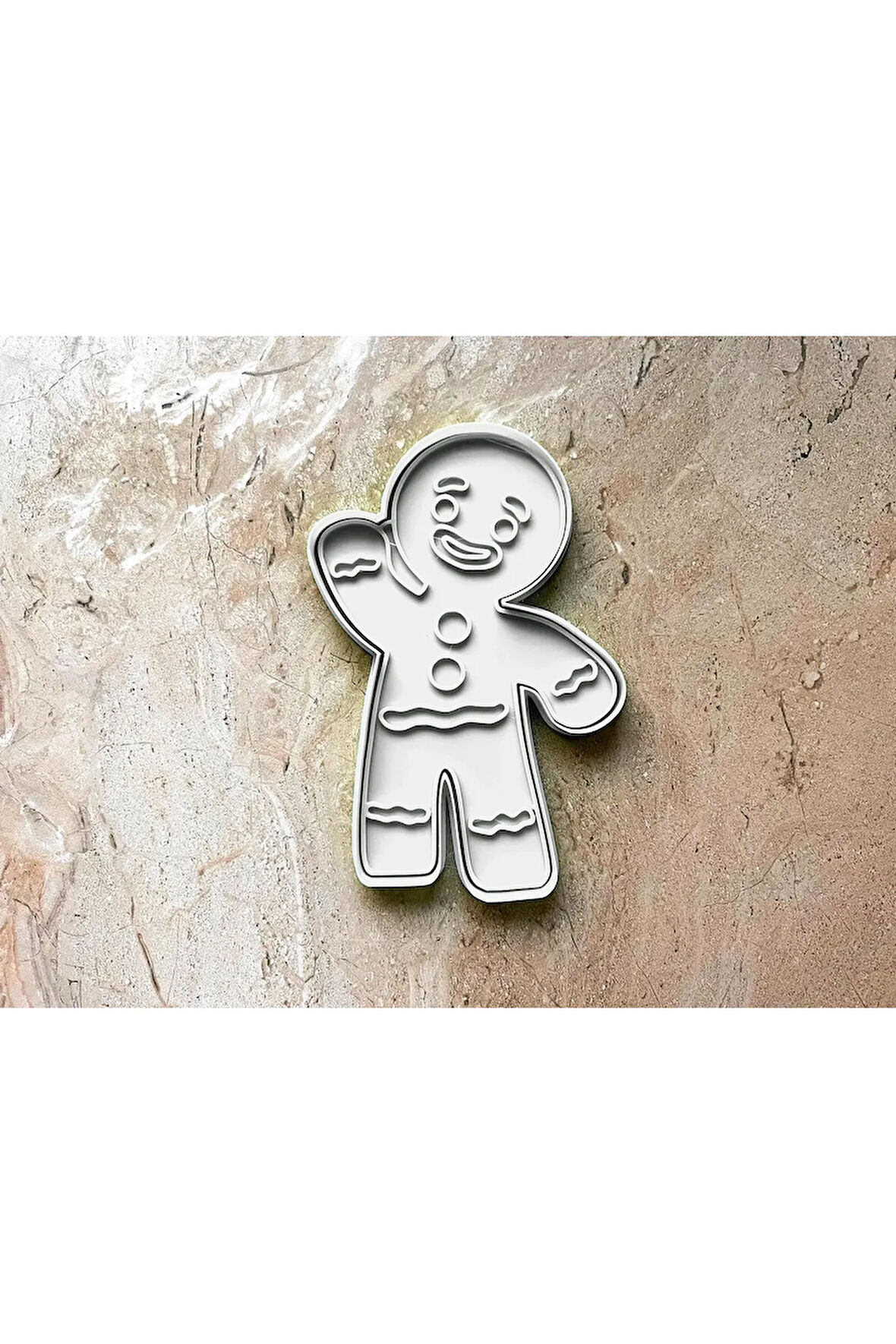 Just3dprintings Zencefilli Kurabiye Adam Şekilli Kurabiye Kalıbı