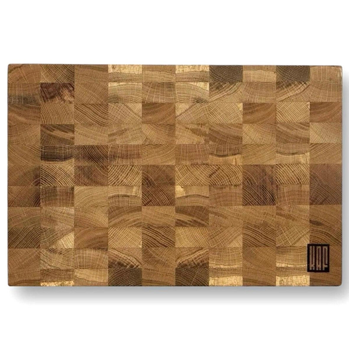 KAF Ahşap Kesme Tahtası Meşe (End Grain) Large