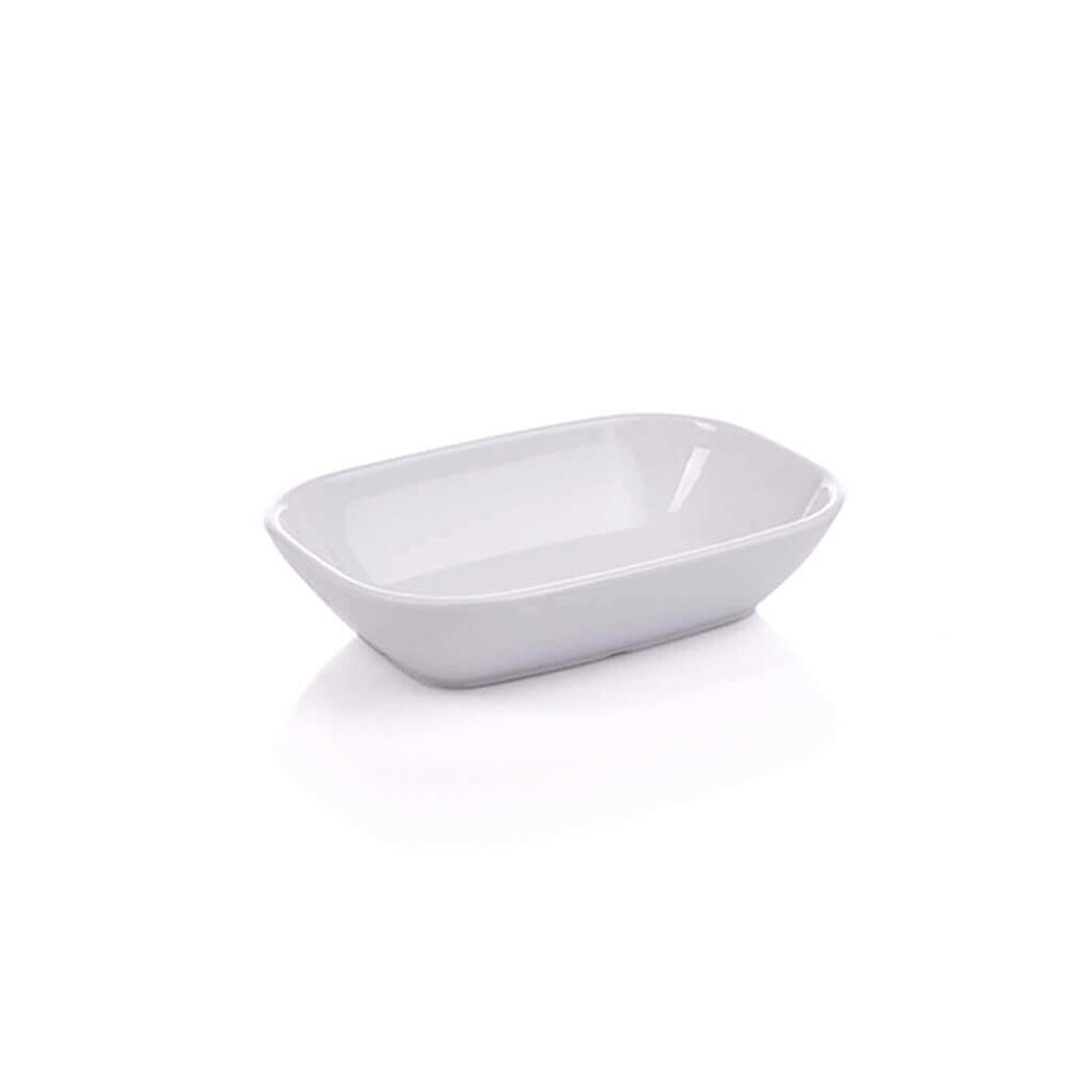 Gmb Nazen K-16 Termoset Kırılmaz-17 cm kare kayık tabak 75 Adet