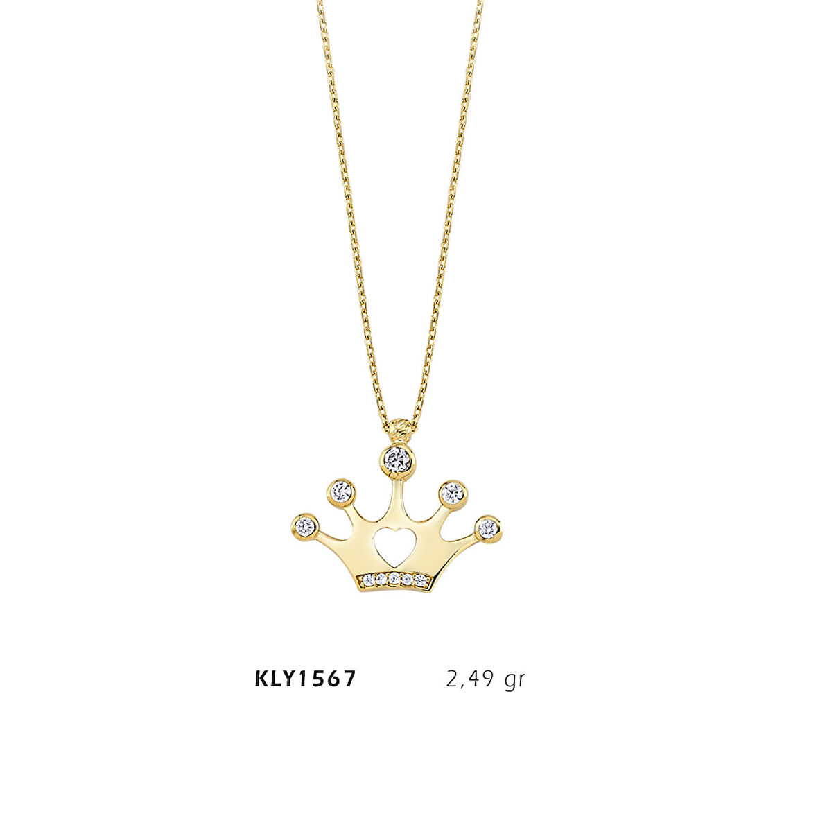 Kral Tacı Kolye