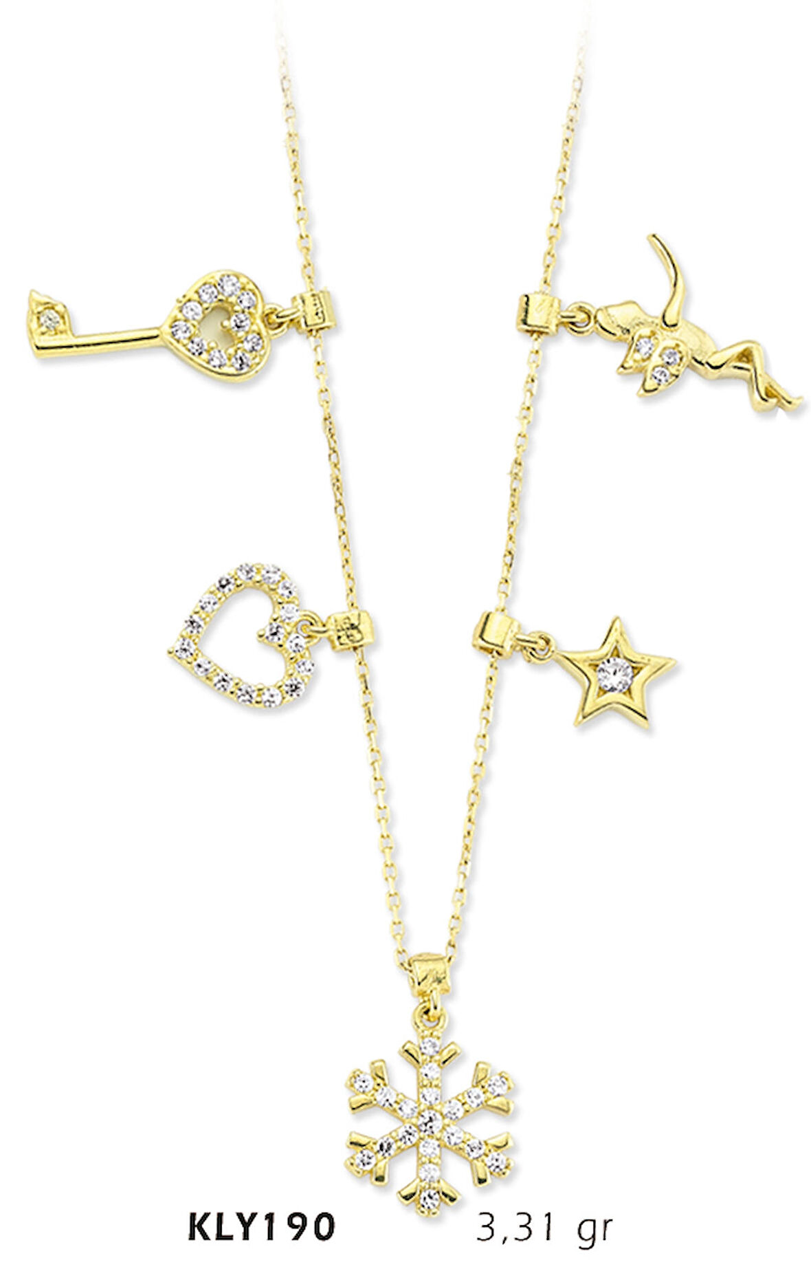 Karışık Figürlü Kolye