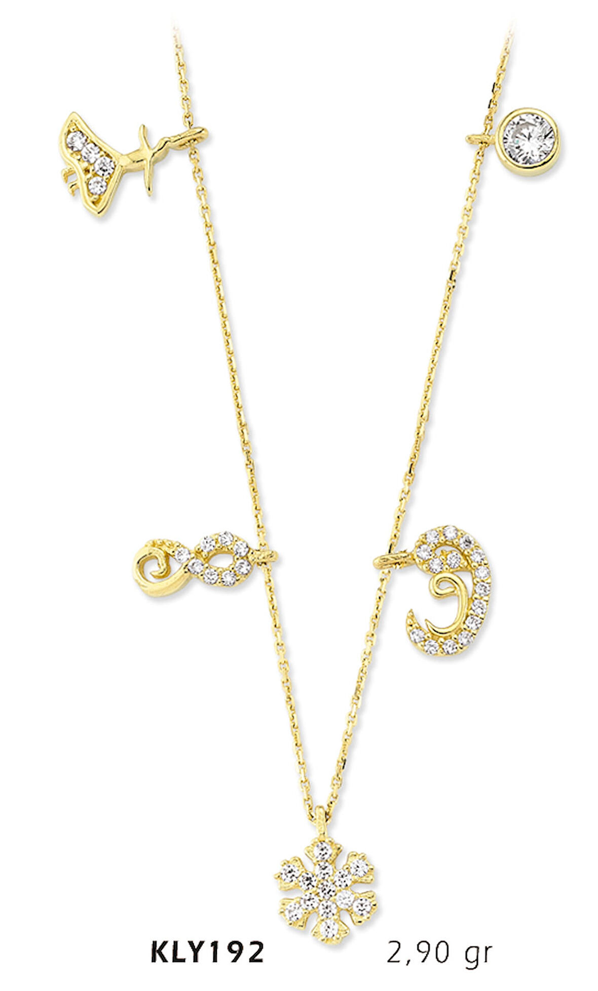 Karışık Figürlü Kolye