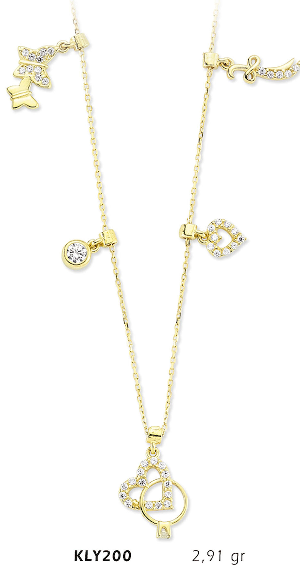 Karışık Figürlü Kolye