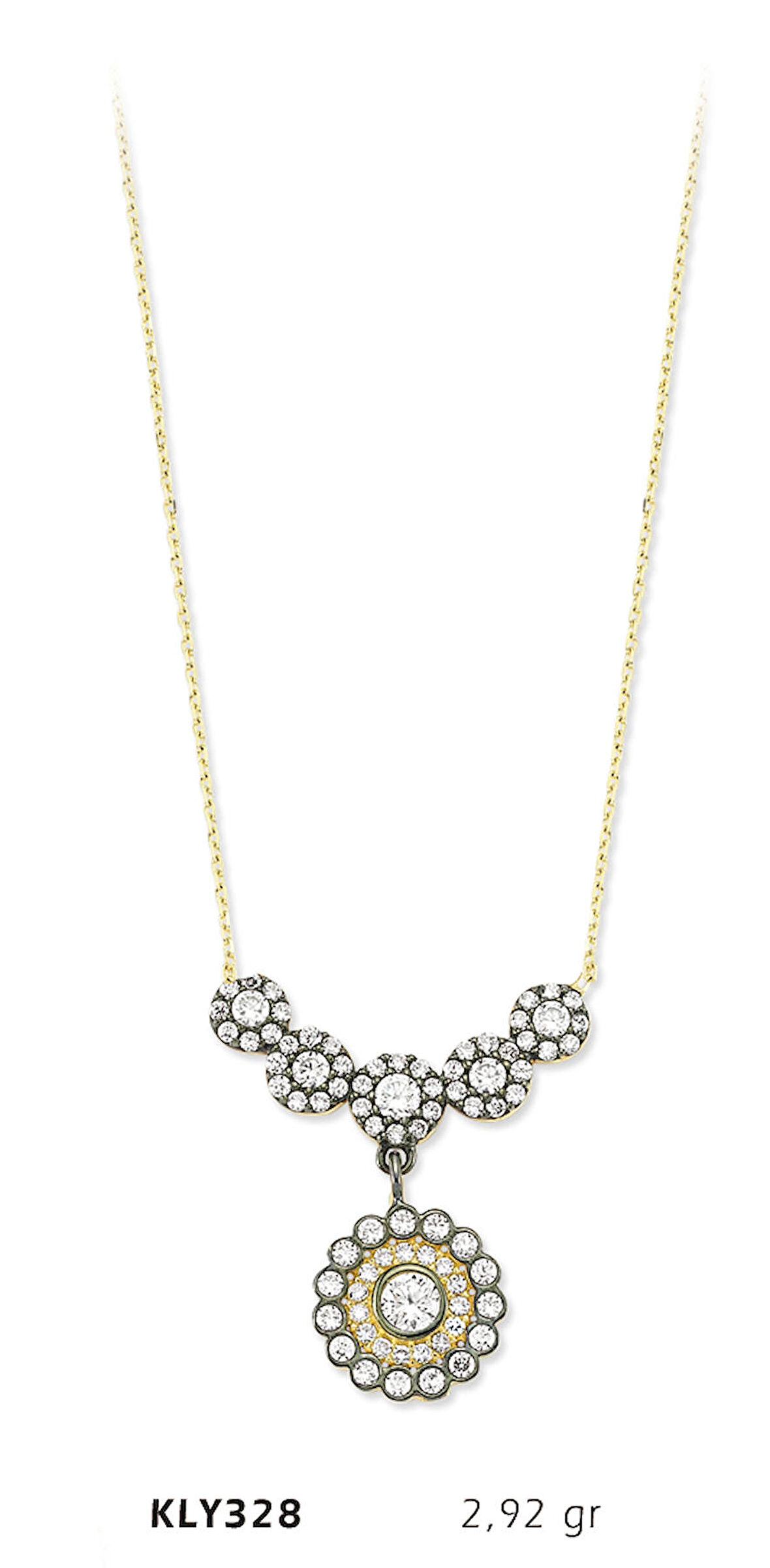 Taşlı Fantezi Kolye