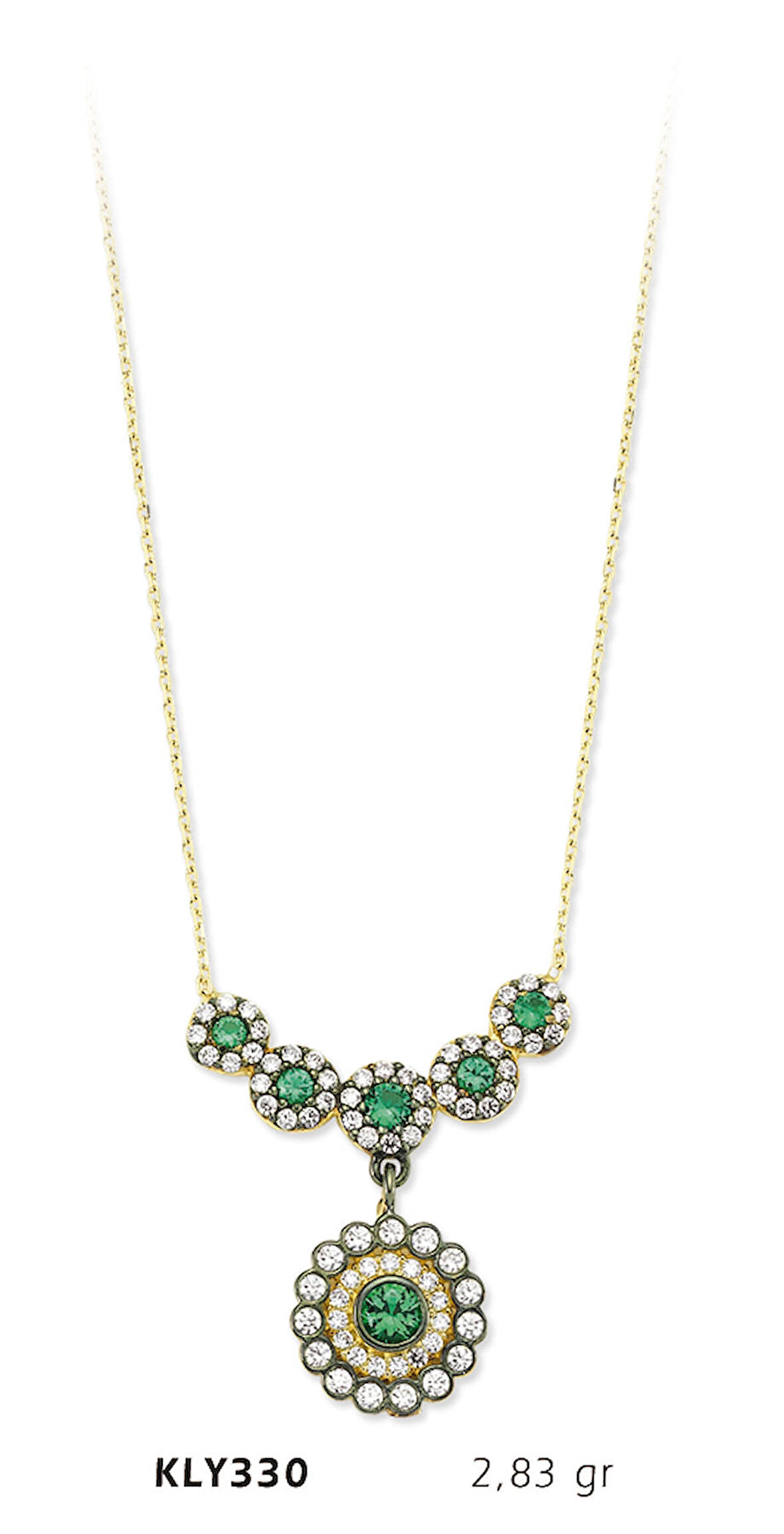 Taşlı Fantezi Kolye