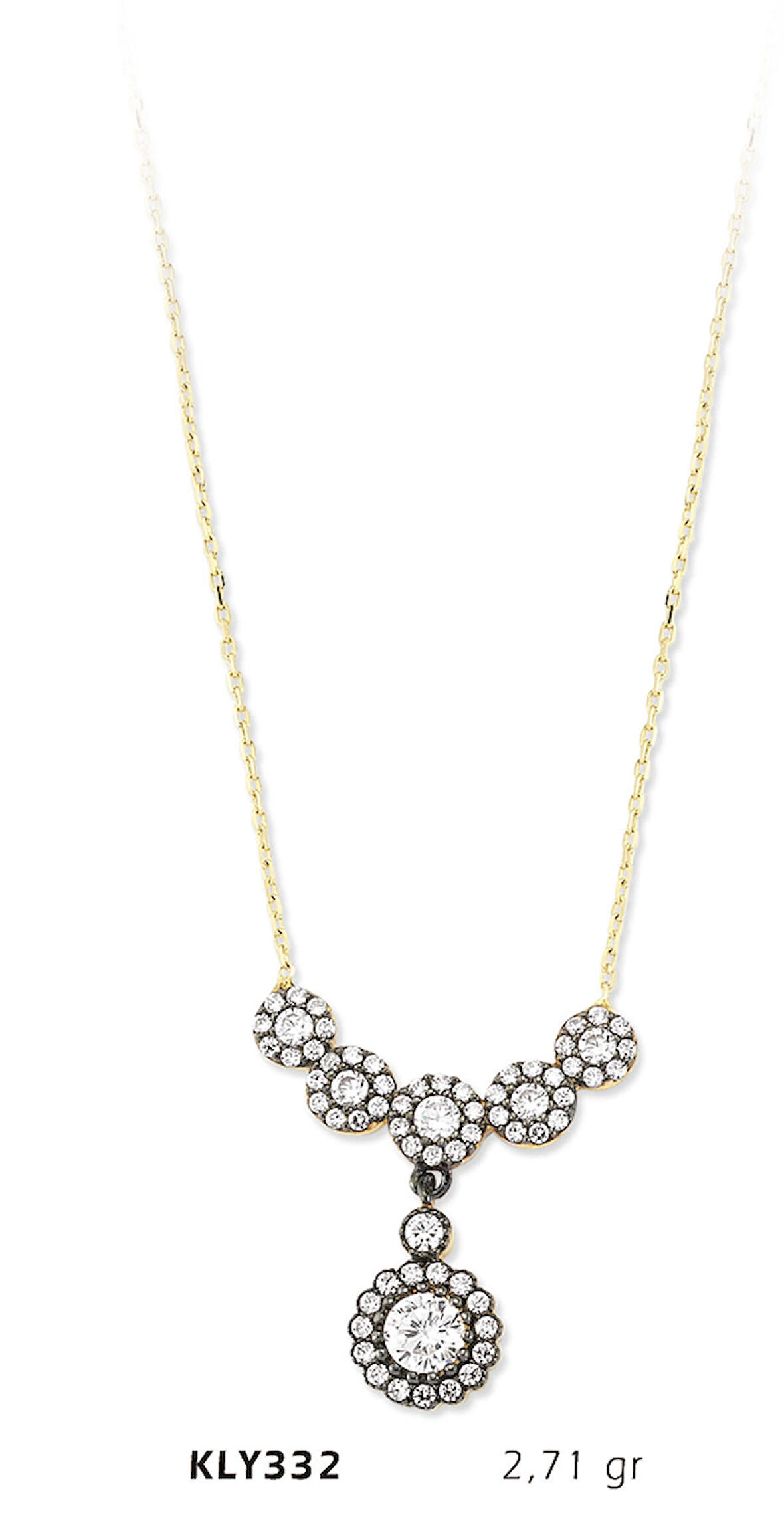 Taşlı Fantezi Kolye