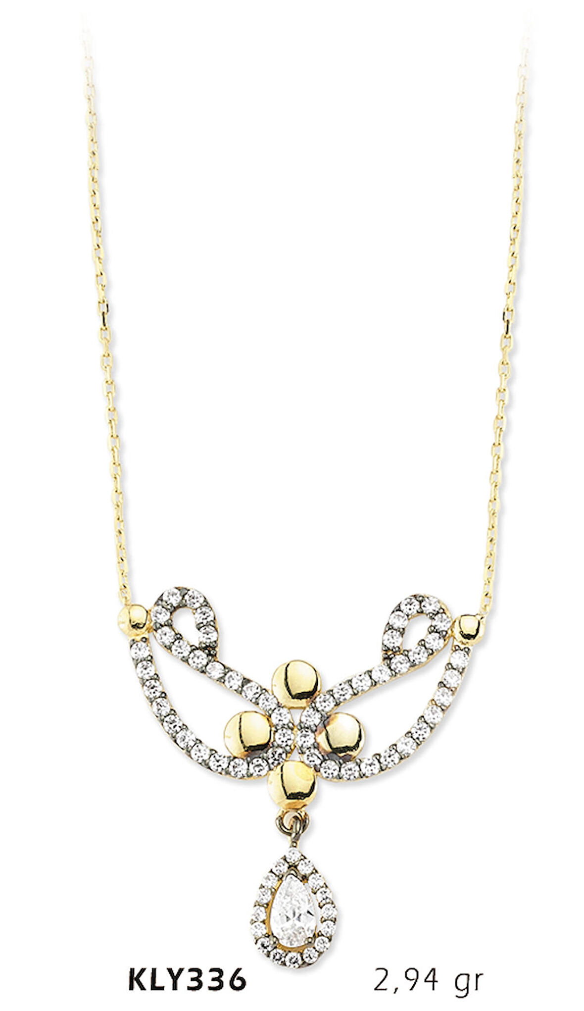 Taşlı Fantezi Kolye