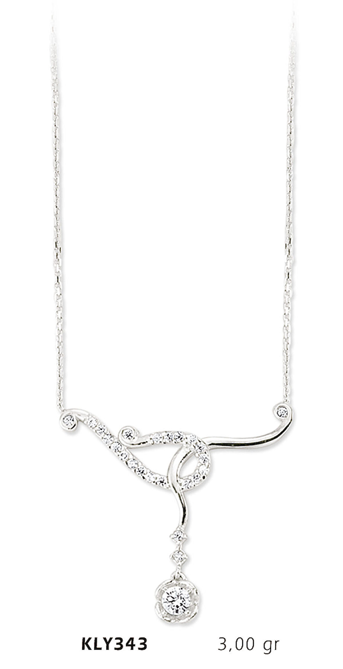 Taşlı Fantezi Kolye