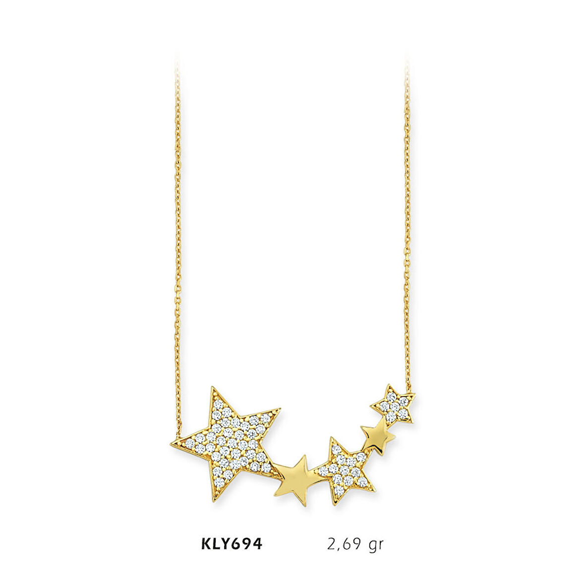 Sıra Yıldızlı Kolye