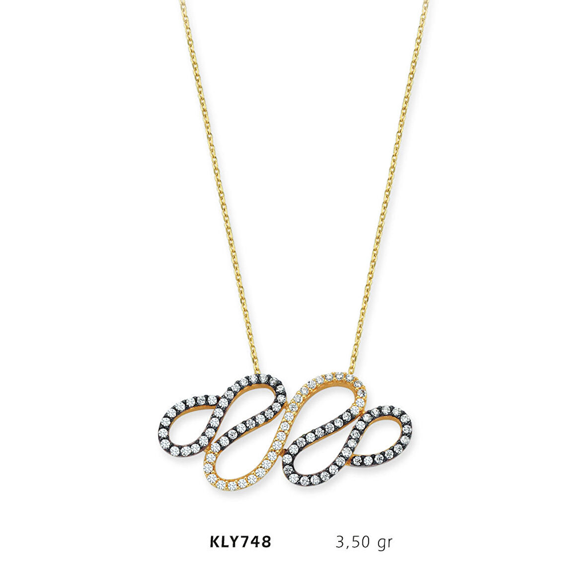 Yılan Desenli Kolye