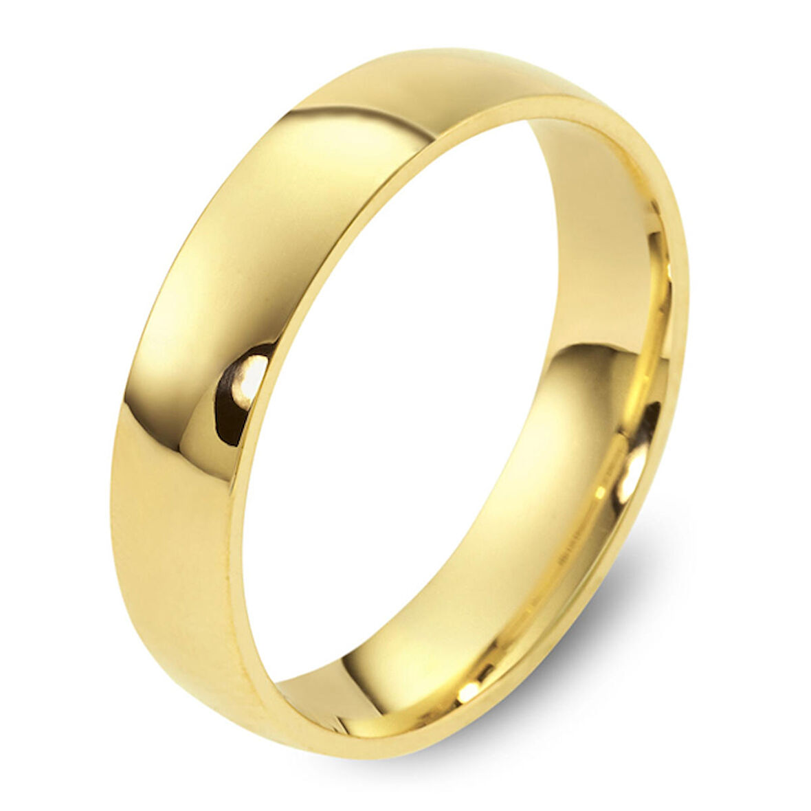 6 mm Oval Klasik Alyans KLA17