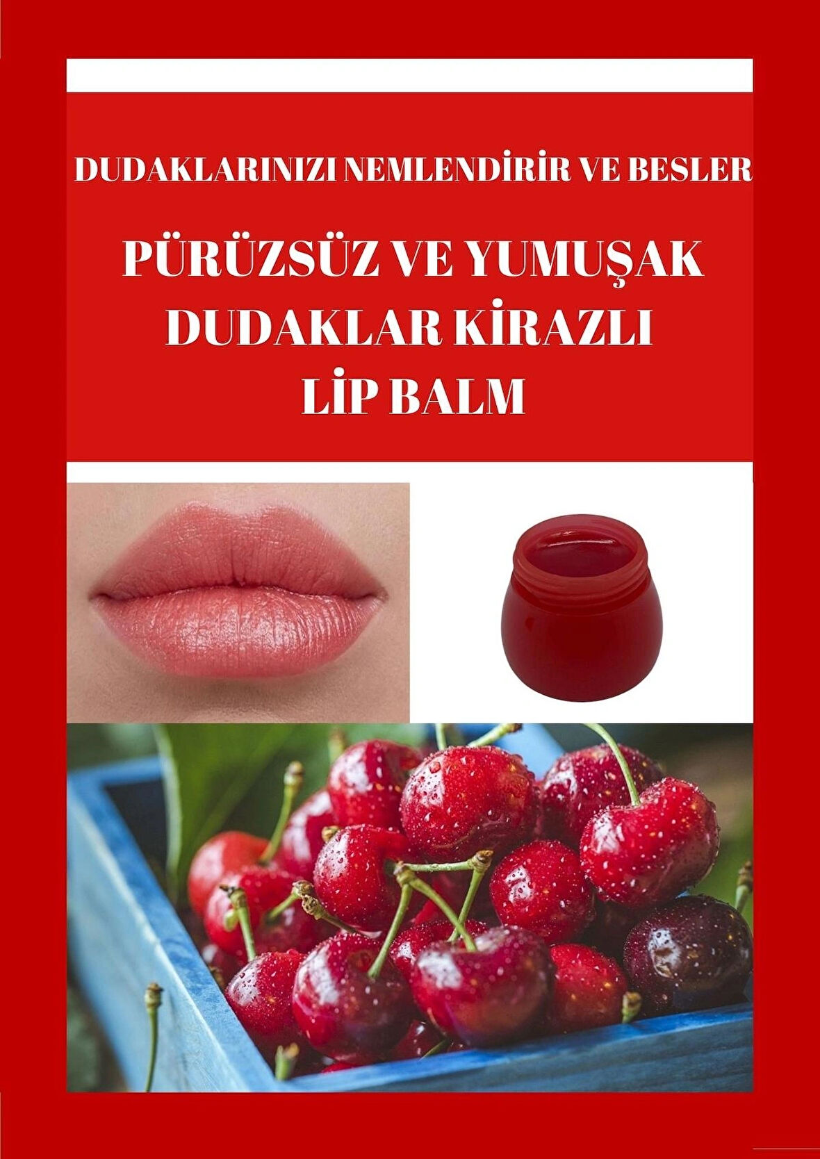 Kirazlı Lip Balm 10ML