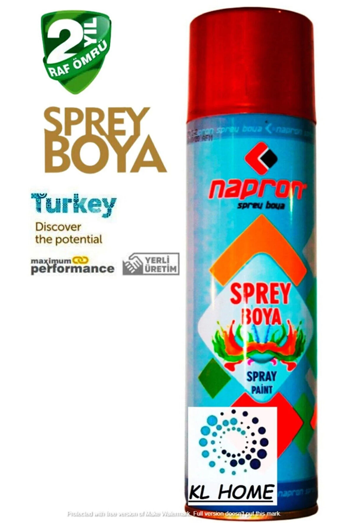 Napron Bakır Yaldız Sprey Boya 200ml Tam Dolu Paranızın Karşılığı