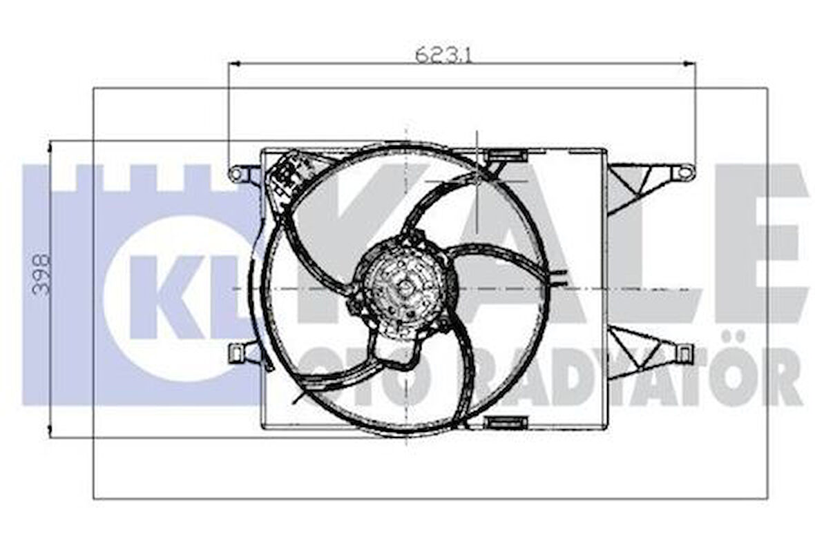 Kale 013501004 Fan Motoru Davlumbazlı Linea 1.4 MPI Nac 51788079