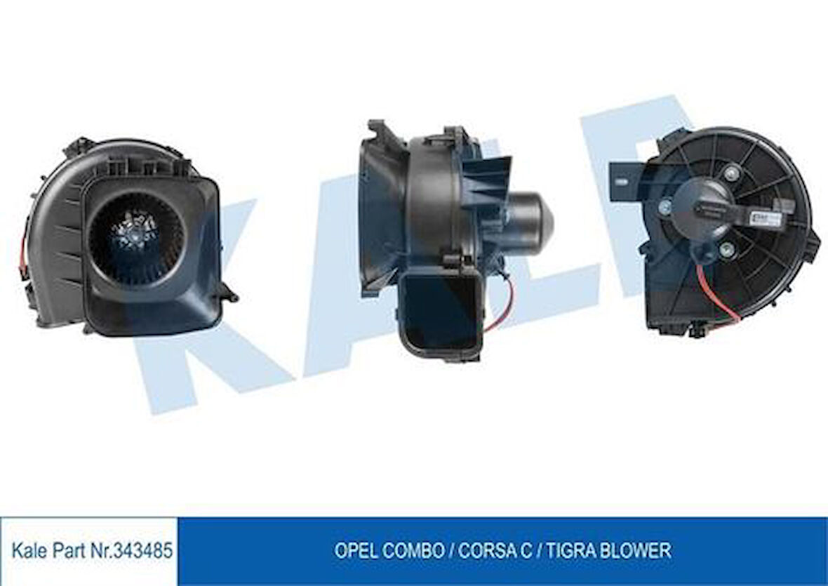Kale 343485 Kalorifer Motoru Opel Combo Corsa C Tigra 12V 1845202