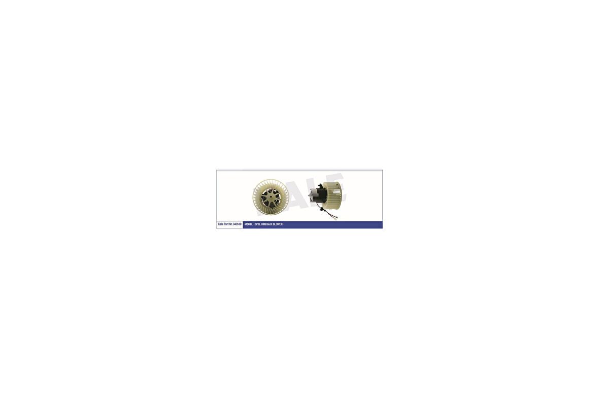 Kale 343510 Kalorifer Motoru Opel Omega B 12V Otomatik Klimalı 1808093