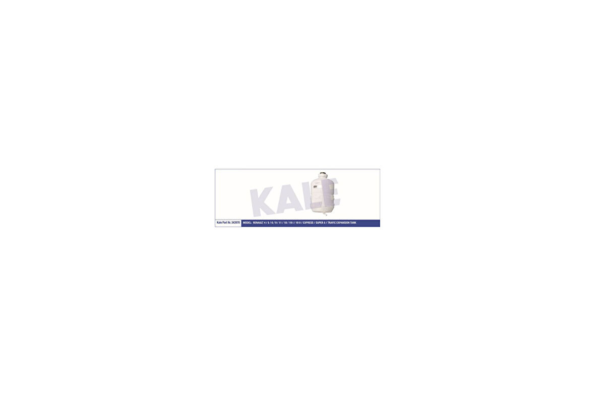 Kale 343970 Genleşme Kavanozu Renault 9 Renault 10 7701460418