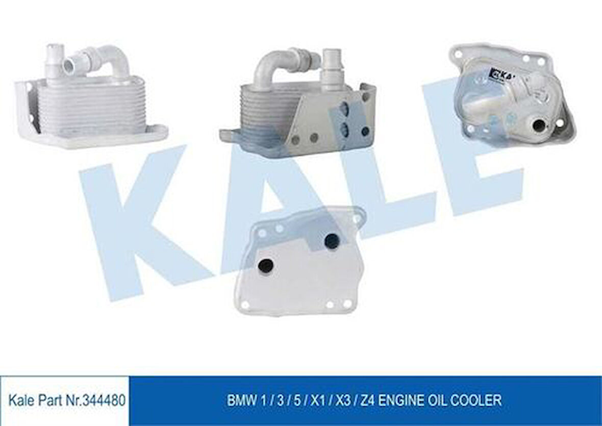 Kale 344480 Yağ Soğutucu BMW N40-43-46 E81 E46 E90 E91 E60 E83 E84 11427508967
