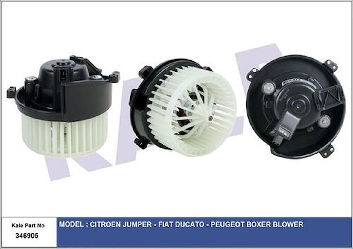 Kale 346905 Kalorifer Motoru Jumper Ducato Boxer 1307830080