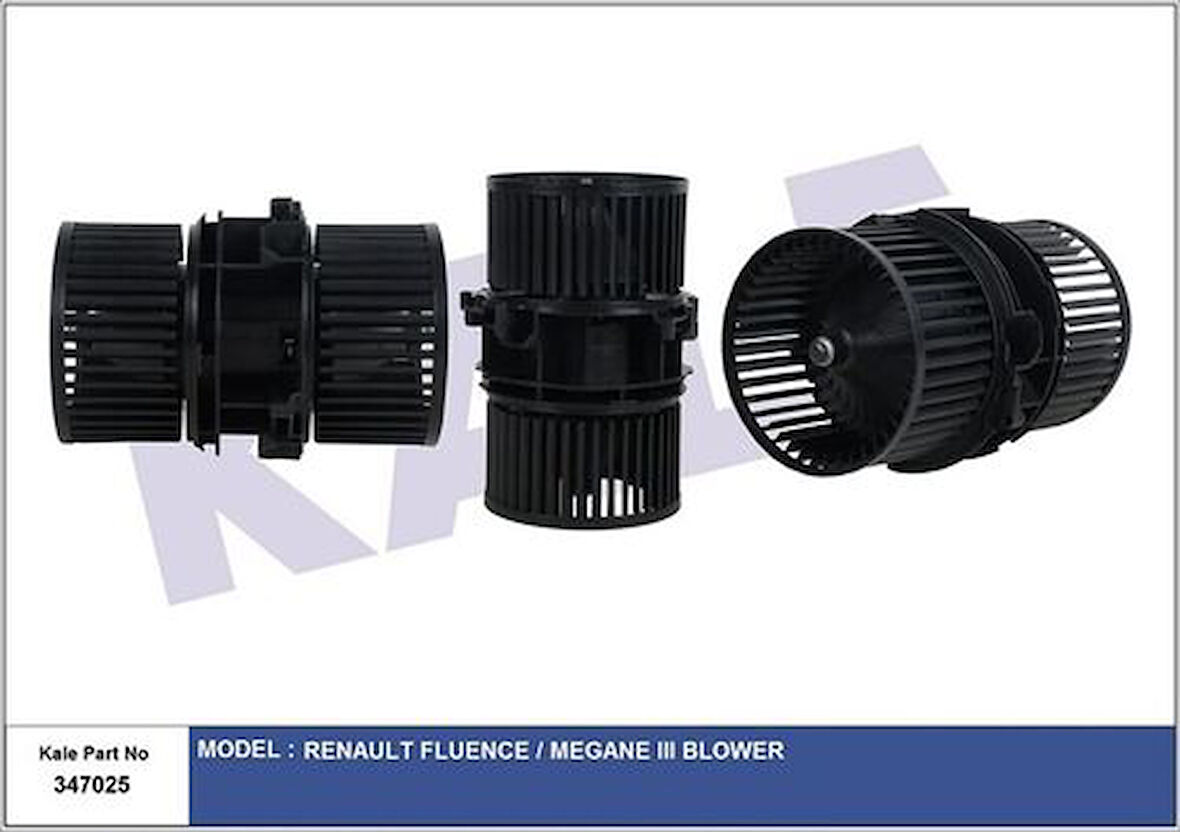 Kale 347025 Kalorifer Motoru Fluence Megane III 272104377R