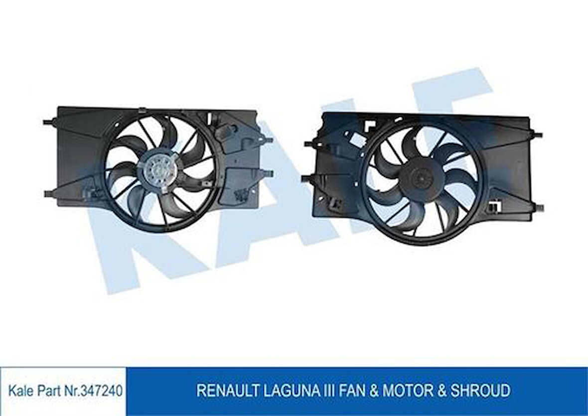 Kale 347240 Fan Motoru Davlumbazlı Laguna III 07- 214750014R