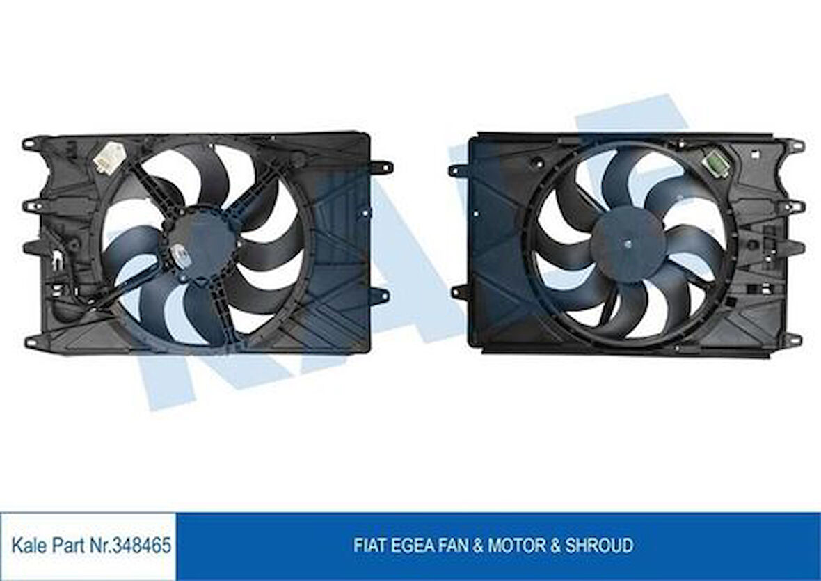 Kale 348465 Fan Motoru Davlumbazlı Egea 1.6 Multijet 1.4 Benzinli 120Ps 52052600