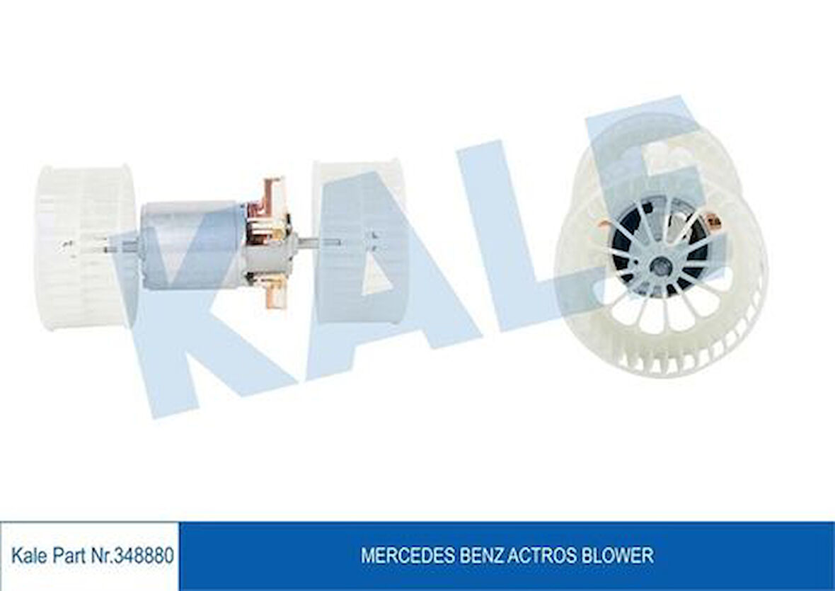 Kale 348880 Kalorifer Motoru Komple M-Benz Actros 96-02 Actros MP2-MP3 03- A0028308408