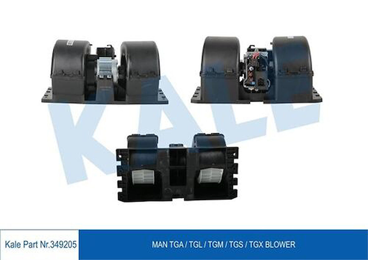 Kale 349205 Kalorifer Motoru MAN TGA TGL TGM Tgs TGX 81619306083