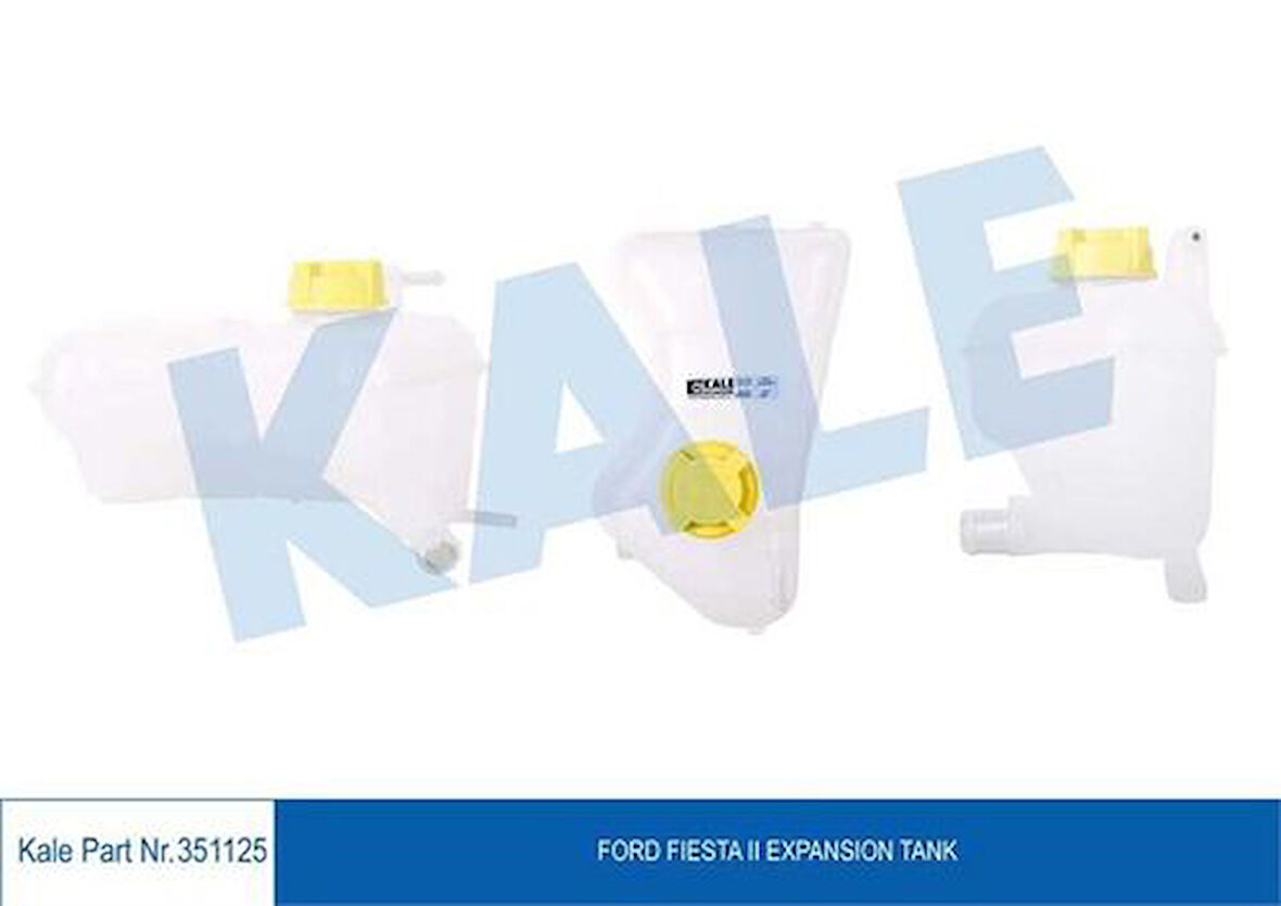 Kale 351125 Radyatör Yedek Su Deposu Fiesta III 1.3 1.1 1.6Y 16V 1.8 16V 89-96 89FB8K218AE