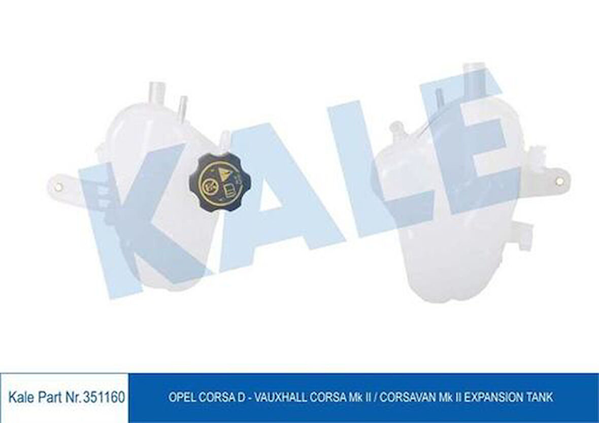 Kale 351160 Radyatör Genleşme Deposu Corsa D 13312278