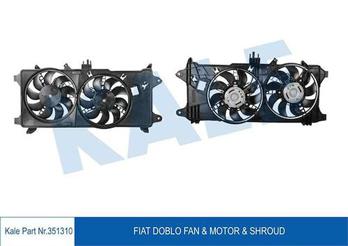 Kale 351310 Fan Motoru Davlumbazlı Doblo 1.9JTD 01-Ac 51753828