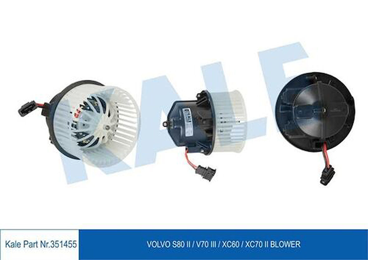 Kale 351455 Kalorifer Motoru Volvo S80 II V70 III XC60 XC70 II 31267505