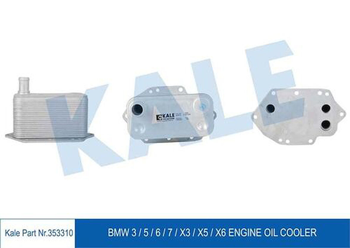 Kale 353310 Motor Yağ Soğutucu BMW M57 N E46 E90 E91 E92 E93 E60 E64 11427788462