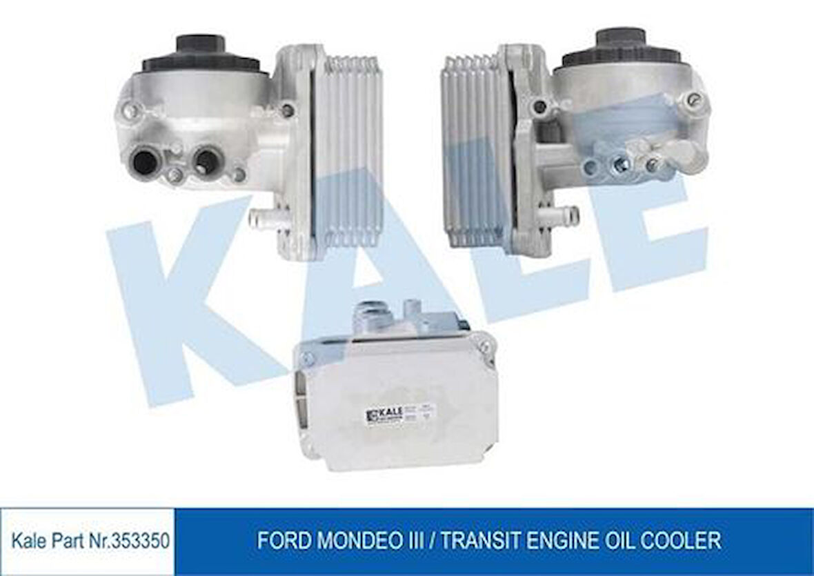 Kale 353350 Yağ Soğutucu Komple Transit V184 Mondeo 2.0 125 Ps TDCI 1C1Q6B624AH