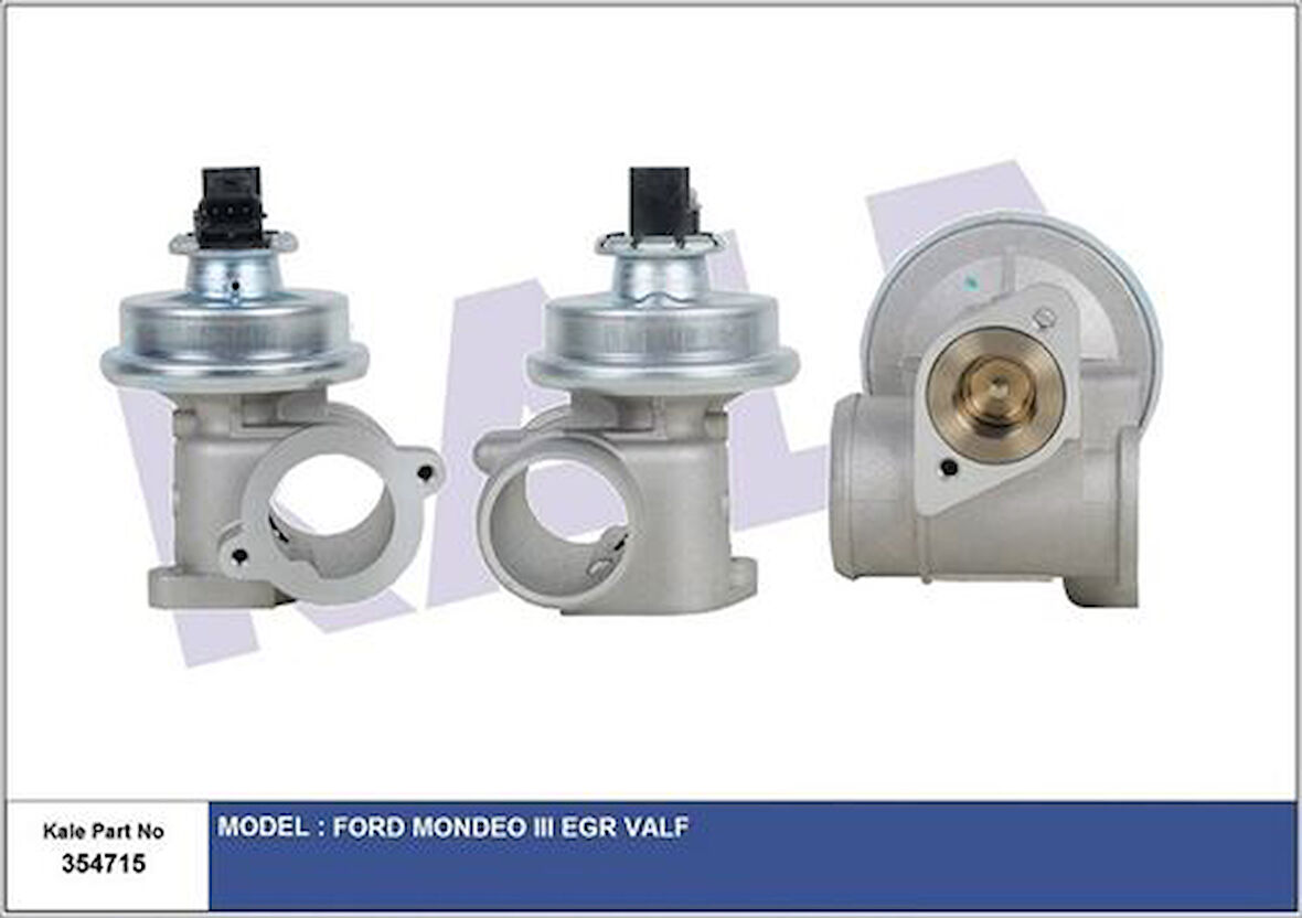 Kale 354715 EGR Valf Mondeo III 01-07 2.0 TDCI 2.2 TDCI Jaguar X-Type I X400 2.0 D 03-08 4S7Q9D475AD